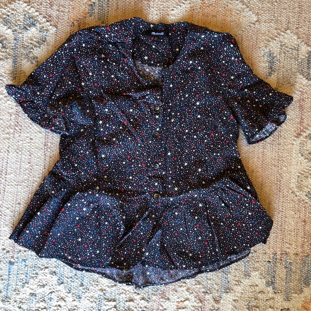 Madewell Star Print Top
